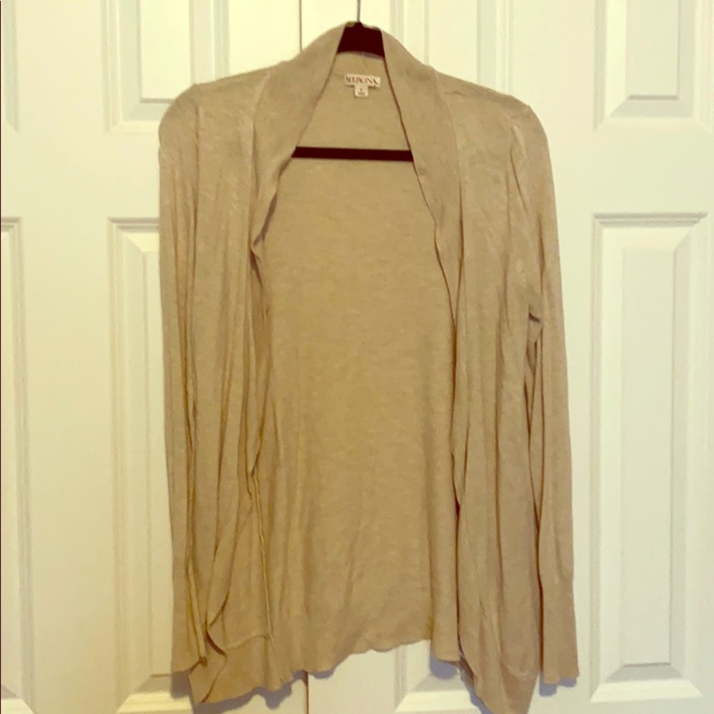 Open cardigan